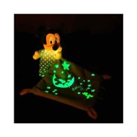 Simba mickey mouse glow in the dark doudou knuffeldoek - thumbnail