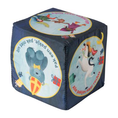 Dobbelsteen sinterklaas - 12x12 cm