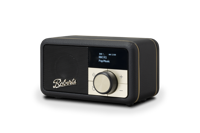 Roberts Revival Petite 2 mini DAB+ en FM radio met Bluetooth ontvangst, Zwart - thumbnail