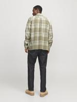 Jack & Jones Jprccraymond Spring Check Overshirt Sn Overshirt White Pepper - thumbnail