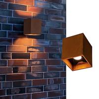 SLV Up - downlighterRusty Square 18cm roestbruin - 1004650 - thumbnail