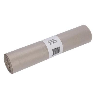 Afvalzak cleaninq 58x100cm recycled t50 80l transp