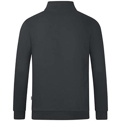 JAKO C8620 Ziptop Organic - Antraciet - 4XL