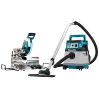 Makita DLX2379UX1 Accu Combiset DLS111 & DVC157 AWS 2x18V Basic Body - thumbnail