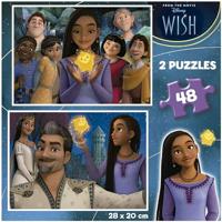2X50 Disney Wens Puzzels - EDUCA BORRAS paars - thumbnail