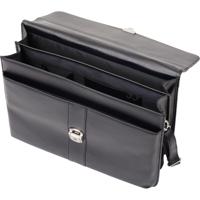 Alassio Aktetas Pescara Imitatieleer Zwart - thumbnail