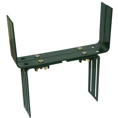 Balkonhaak type H donker groen - 2 stuks