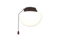 CasaFan 1S BA HALBKUGEL Lamp voor plafondventilator Opaalglas (glanzend) - thumbnail