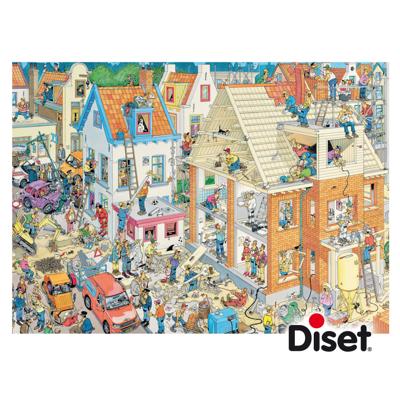 Jan van Haasteren De Bouwplaats - 1500 stukjes Jan van Haasteren De Bouwplaats - 1500 stukjes