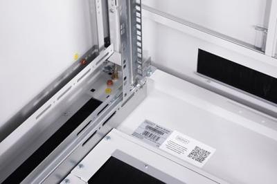 Digitus DN-19 42U-8/12-1 19inch-patchkast (b x h x d) 800 x 2053 x 1200 mm 42 HE Grijs, Grijs-wit (RAL 7035)