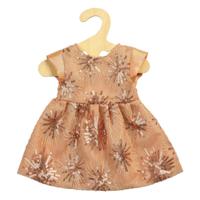 Heless Poppen glitterjurk rose gold, 35-45 cm - thumbnail