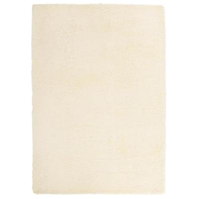 Hoogpolig vloerkleed NAVARRA 240x340 cm polyester crmekleurig Hoogpolig vloerkleed NAVARRA 240x340 cm polyester crmekleurig