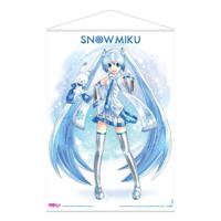 Hatsune Miku Wallscroll Snow Miku 50 x 70 cm - thumbnail