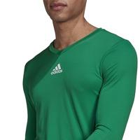 adidas Team Base Ondershirt Lange Mouwen Groen - thumbnail