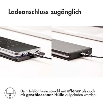 Accezz Flipcase Samsung Galaxy S24 Telefoonhoesje Zwart