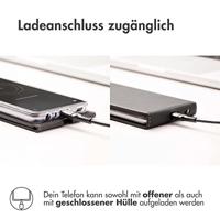 Accezz Flipcase Samsung Galaxy S24 Telefoonhoesje Zwart - thumbnail