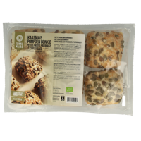 Zonnemaire Kaas mais broodje pompoenpit bio 300 Gram - thumbnail