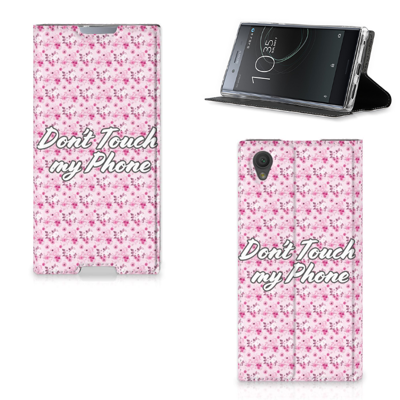 Sony Xperia L1 Design Case Flowers Pink DTMP Sony Xperia L1 Design Case Flowers Pink DTMP