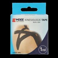 Emdee Kinesio tape zwart non cut 1 Rol - thumbnail