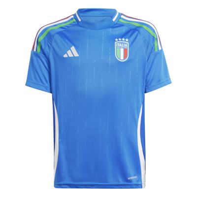 Italië Shirt Thuis Junior 2024-2026 - Maat 128 - Kleur: Blauw | Soccerfanshop
