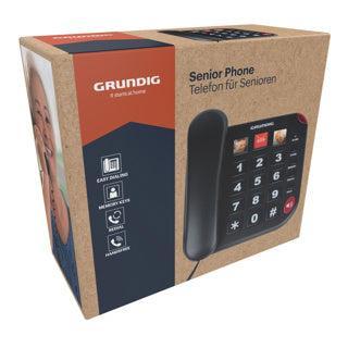Grundig Senioren Telefoon Zwart