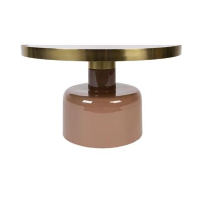 Zuiver Ronde Salontafel 'Glam' 60cm, kleur Roze Zuiver Ronde Salontafel 'Glam' 60cm, kleur Roze
