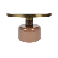 Zuiver Ronde Salontafel 'Glam' 60cm, kleur Roze - thumbnail
