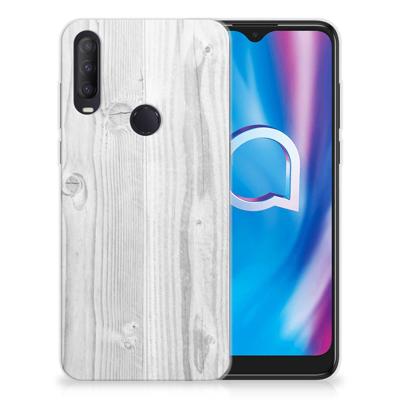 Alcatel 1S (2020) | Bumper Hoesje | White Wood
