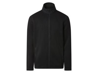 esmara Men Heren fleecevest (Zwart, XL)