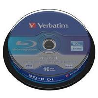 Verbatim 43746 Blu-ray BD-R DL disc 50 GB 10 stuk(s) Spindel - thumbnail