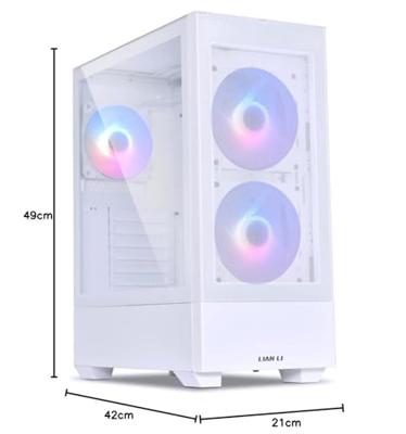 Lian Li LANCOOL 205 Mesh Midi-tower Behuizing, Gaming-behuizing Wit