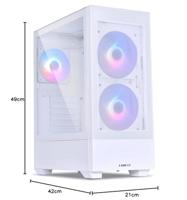 Lian Li LANCOOL 205 Mesh Midi-tower Behuizing, Gaming-behuizing Wit - thumbnail