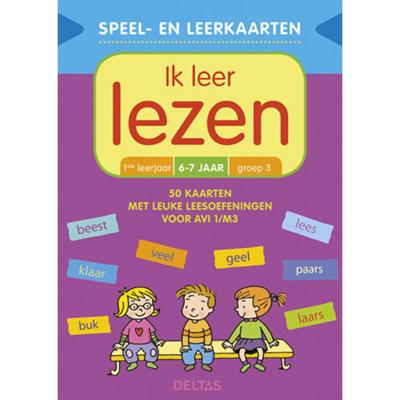 Deltas Speel- en leerkaarten - ik leer lezen, groep 3 Deltas Speel- en leerkaarten - ik leer lezen, groep 3
