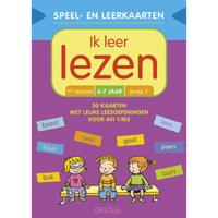 Deltas Speel- en leerkaarten - ik leer lezen, groep 3 - thumbnail