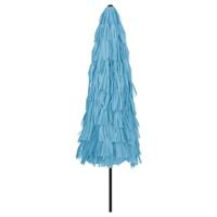 Parasol met stalen paal 324x324x247 cm blauw - thumbnail