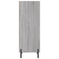 Dressoir 34,5x32,5x90 cm bewerkt hout grijs sonoma eikenkleurig - thumbnail