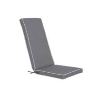 Ligstoelkussen Home ESPRIT Wit Lichtgrijs Tuin 115 X 42 X 5 CM - thumbnail