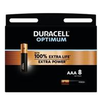 Duracell Optimum 200% batterij AAA blister(8) - 3014012 - thumbnail