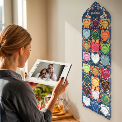 Thee adventskalender met eigen design - Pukka