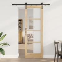 Schuifdeur met Hardware Set 'ORKDAL'73,5x211 cm - thumbnail