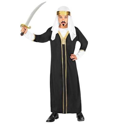 Sultan Kostuum Kind Zwart - thumbnail