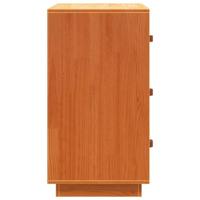 Dressoir 80x40x75 cm massief grenenhout wasbruin - thumbnail