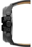 Diesel Mega Chief chronograaf zwarte wijzerplaat Heren horloge DZ4323 - thumbnail