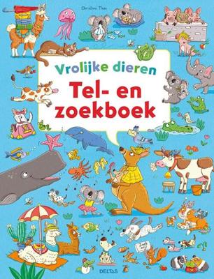 Deltas Vrolijke dieren tel- en zoekboek Deltas Vrolijke dieren tel- en zoekboek
