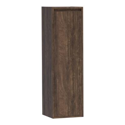 Brauer Adore - Hoge Kast - 120 cm - 1 Deur - Greeploos - Rechtsdraaiend - Grove