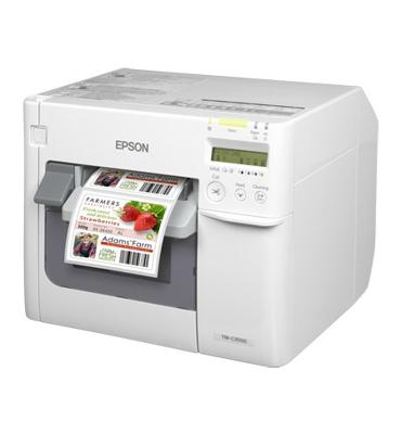 Epson TM-C3500 labelprinter Inkjet Kleur 720 x 360 DPI 103 mm/sec Bedraad Ethernet LAN Epson TM-C3500 labelprinter Inkjet Kleur 720 x 360 DPI 103 mm/sec Bedraad Ethernet LAN