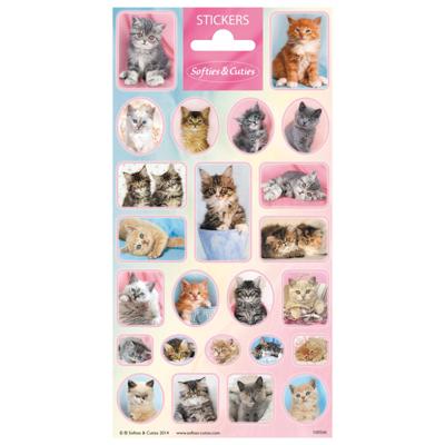 Stickers Softies and Cuties Schattige Katjes