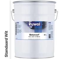 Ruwol Betonverf Standaard Wit 20 liter - thumbnail