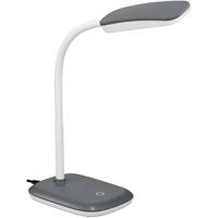 LED Bureaulamp - Trion Bolina - 3W - Warm Wit 3000K - Dimbaar - Rechthoek - Glans Titaan - Kunststof - thumbnail