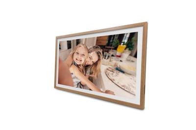 Denver PFF-3263LW Digitale WiFi-fotolijst 80 cm 31.5 inch Energielabel: E (A - G) 1920 x 1080 Pixel 32 GB Hout (licht)